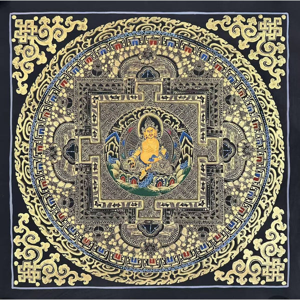 Kalachakra Mandala Tibetan Thangka Painting - Art Of Tibet