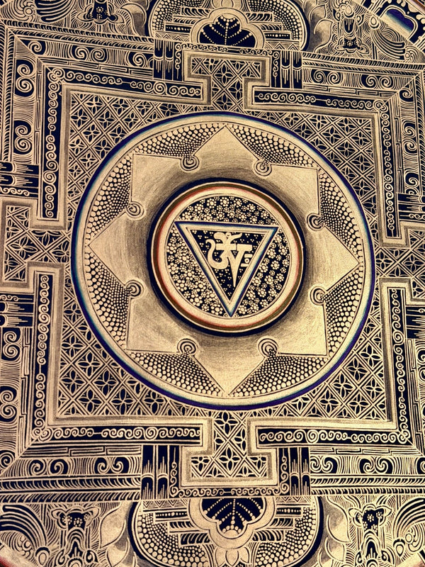 Kalachakra Mandala Tibetan Thangka Painting - Art Of Tibet