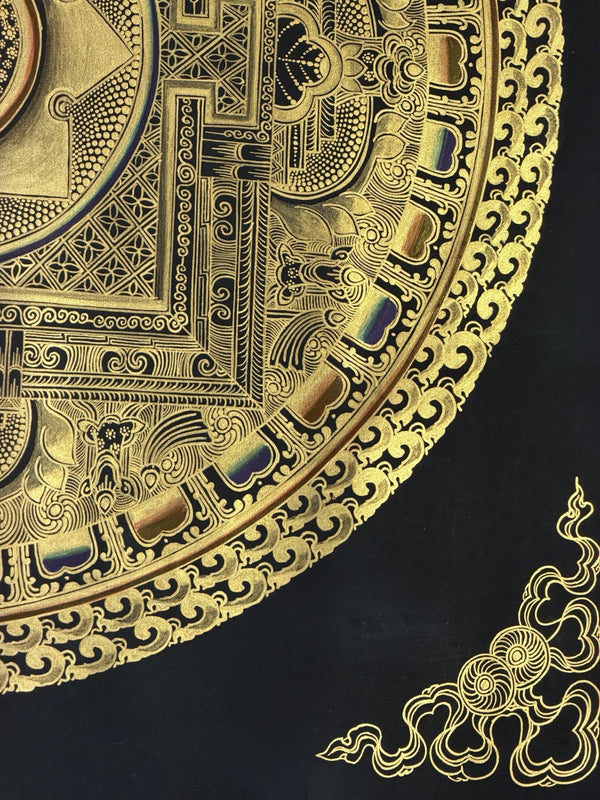 Kalachakra Mandala Tibetan Thangka Painting - Art Of Tibet