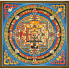 Kalachakra Mandala Tibetan Thangka Painting - Art Of Tibet