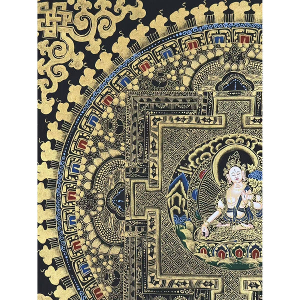 Kalachakra Mandala Tibetan Thangka Painting - Art Of Tibet