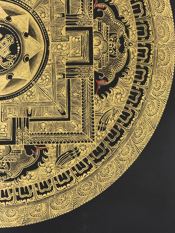 Kalachakra Mandala Tibetan Thangka Painting - Art Of Tibet