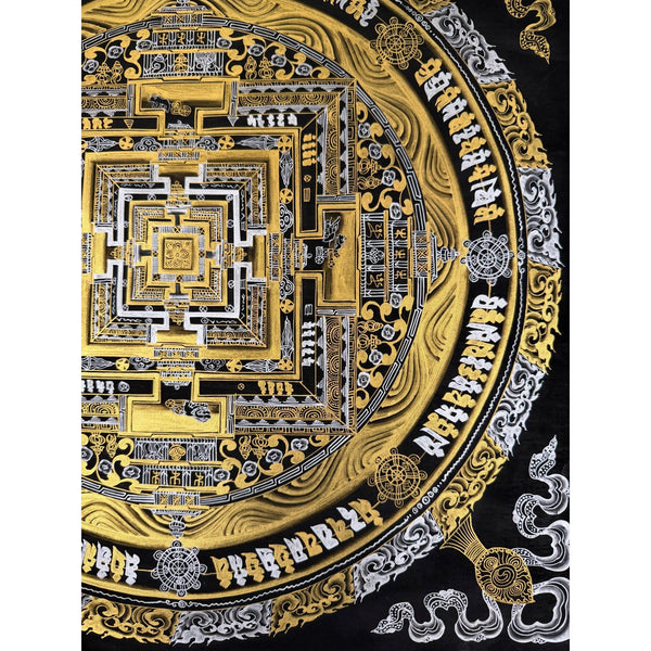 Kalachakra Mandala Tibetan Thangka Painting - Art Of Tibet