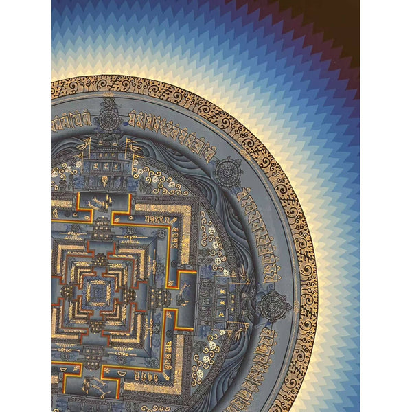 Kalachakra Mandala Tibetan Thangka Painting - Art Of Tibet