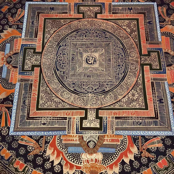 Kalachakra Mandala Tibetan Thangka Painting - Art Of Tibet