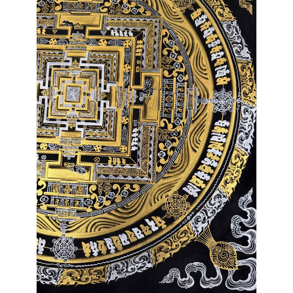 Kalachakra Mandala Tibetan Thangka Painting - Art Of Tibet