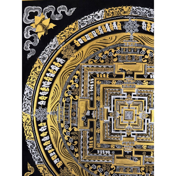 Kalachakra Mandala Tibetan Thangka Painting - Art Of Tibet