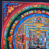 Kalachakra Mandala Tibetan Thangka Painting - Art Of Tibet