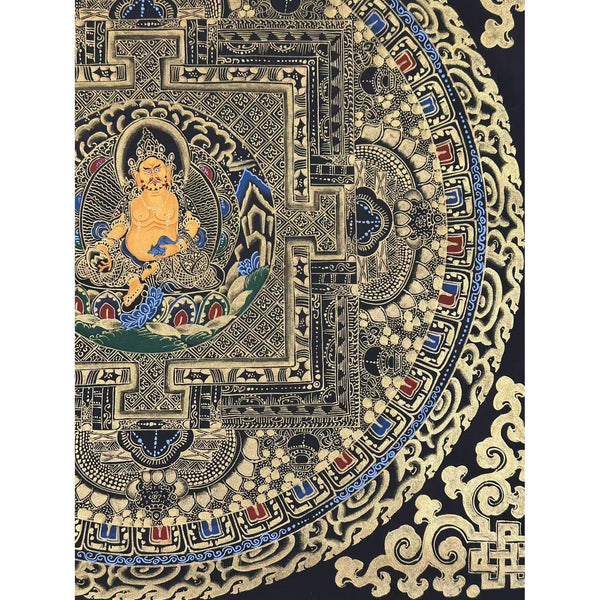 Kalachakra Mandala Tibetan Thangka Painting - Art Of Tibet