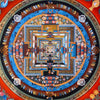 Kalachakra Mandala Tibetan Thangka Painting - Art Of Tibet