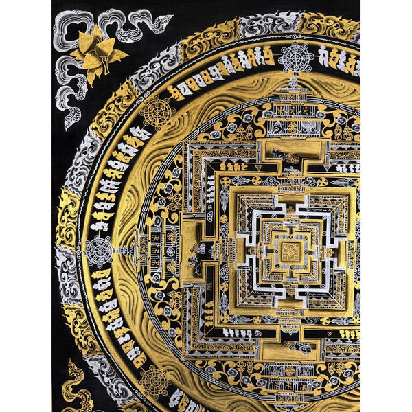 Kalachakra Mandala Tibetan Thangka Painting - Art Of Tibet