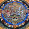 Kalachakra Mandala Tibetan Thangka Painting - Art Of Tibet