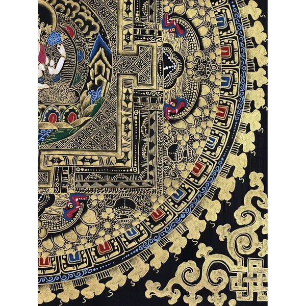 Kalachakra Mandala Tibetan Thangka Painting - Art Of Tibet