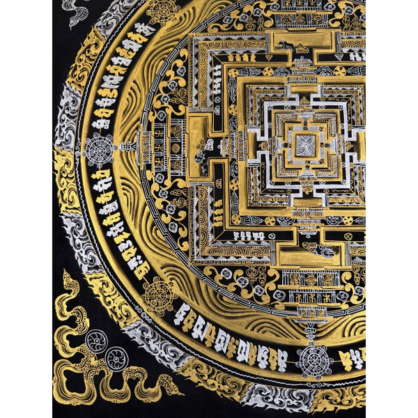 Kalachakra Mandala Tibetan Thangka Painting - Art Of Tibet