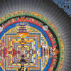 Kalachakra Mandala Tibetan Thangka Painting - Art Of Tibet