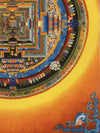 Kalachakra Mandala Tibetan Thangka Painting - Art Of Tibet