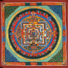 Kalachakra Mandala Tibetan Thangka Painting - Art Of Tibet