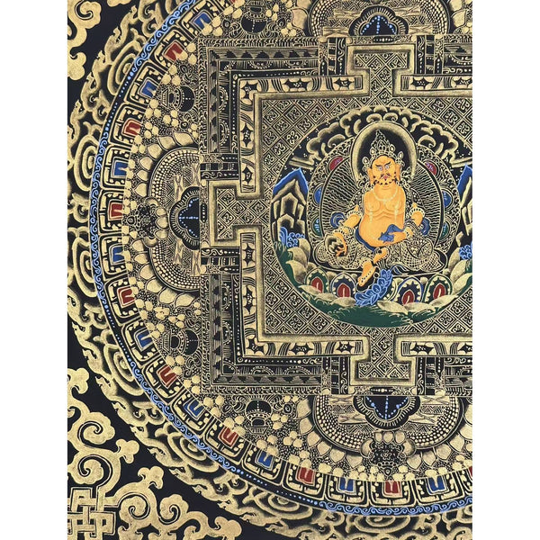 Kalachakra Mandala Tibetan Thangka Painting - Art Of Tibet