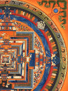 Kalachakra Mandala Tibetan Thangka Painting - Art Of Tibet