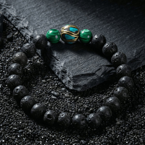 Lava Stone Bracelet - Art Of Tibet