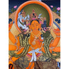 Marichi: Goddess of Dawn Pulled by a Chariot of Seven Pigs Thangka - Art Of Tibet