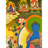 Medicine Buddha Large Thangka - Art Of Tibet