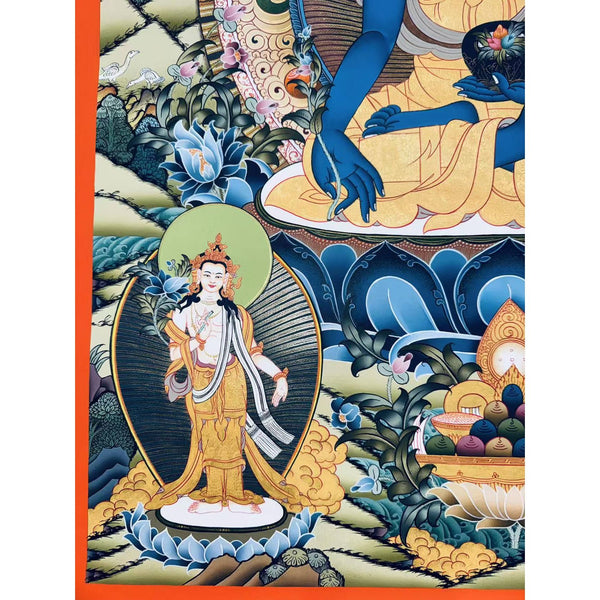 Medicine Buddha Thangka - Art Of Tibet