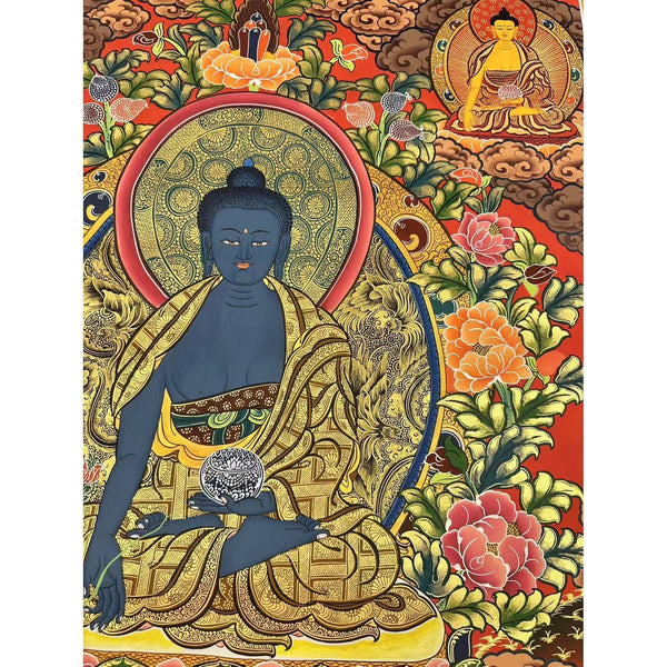 Medicine Buddha Thangka - Art Of Tibet
