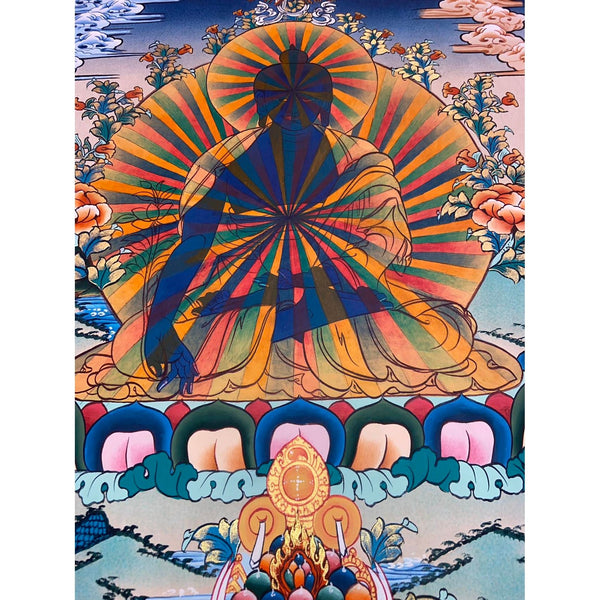 Medicine Buddha Thangka - Art Of Tibet