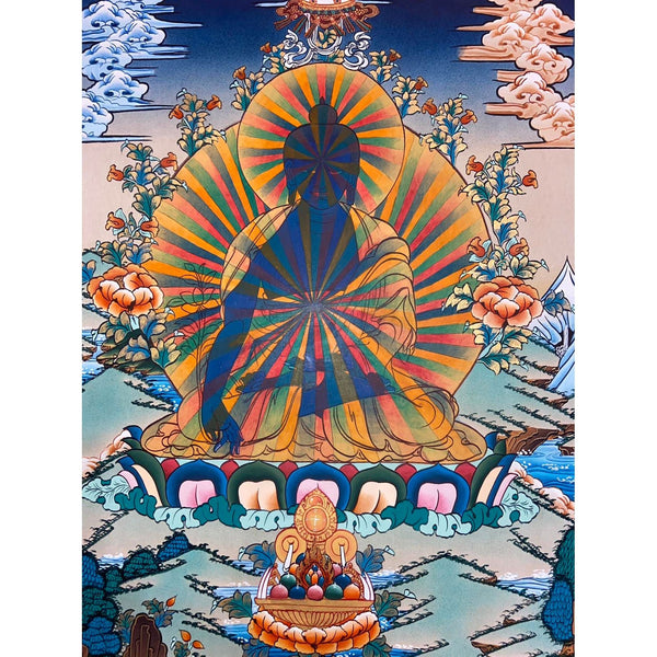 Medicine Buddha Thangka - Art Of Tibet