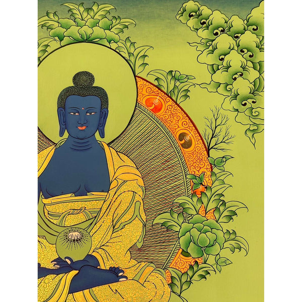Medicine Buddha Thangka - Art Of Tibet