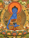 Medicine Buddha Thangka - Art Of Tibet
