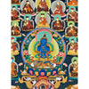 Nyingma Dudjom Tersar Refuge Tree Thangka - Art Of Tibet
