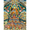 Nyingma Dudjom Tersar Refuge Tree Thangka - Art Of Tibet