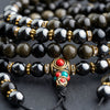 Obsidian with Hematite Grounding Mala - Art Of Tibet
