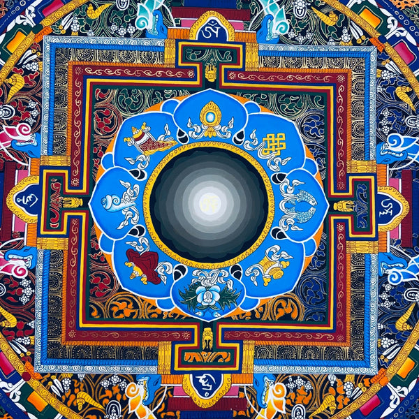 Om Mandala Thangka - Art Of Tibet