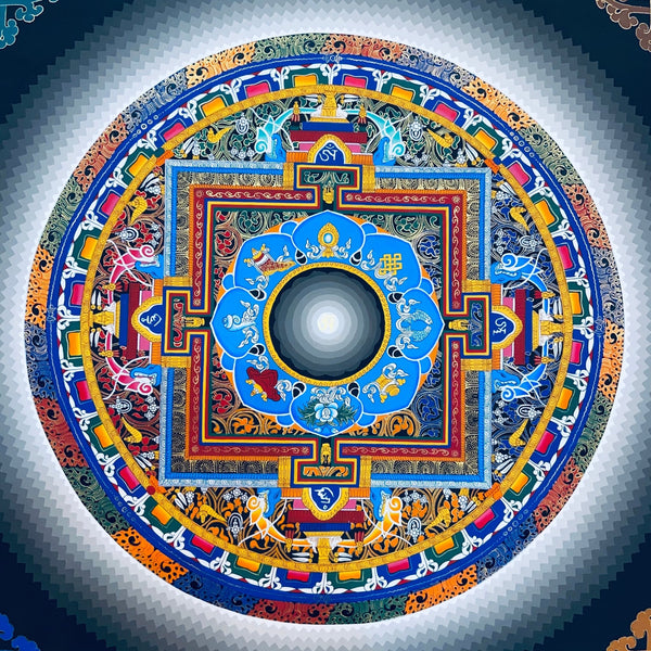 Om Mandala Thangka - Art Of Tibet