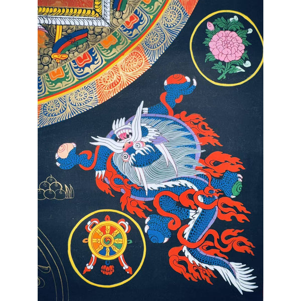 Om Mandala Thangka - Art Of Tibet
