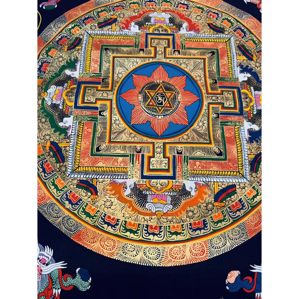 Om Mandala Thangka - Art Of Tibet