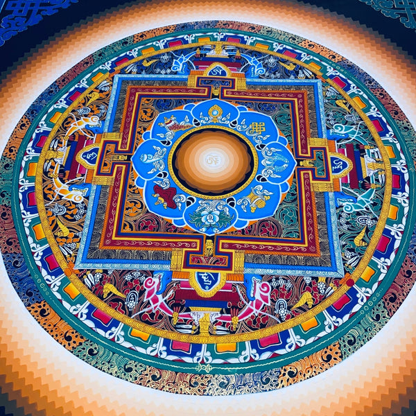 Om Mandala Thangka - Art Of Tibet