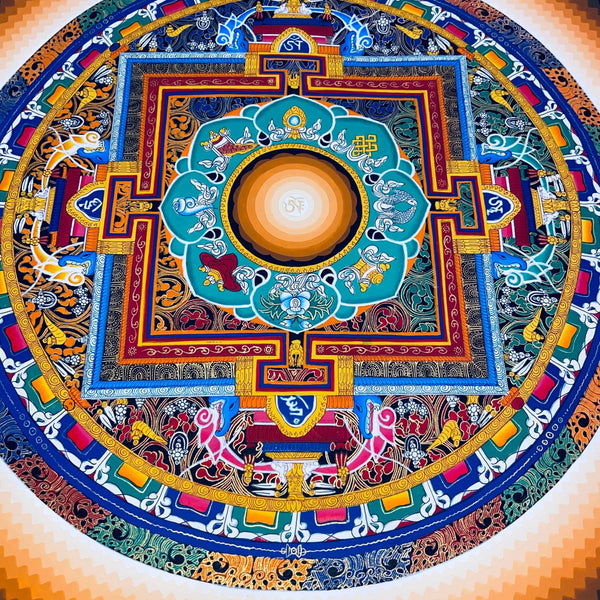 Om Mandala Thangka - Art Of Tibet