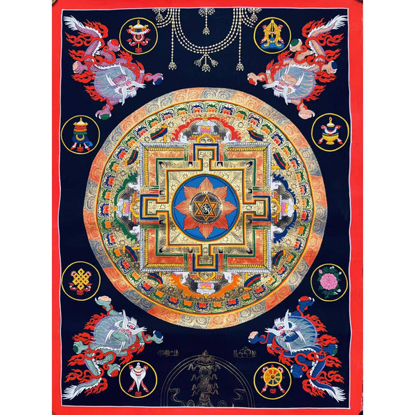 Om Mandala Thangka - Art Of Tibet