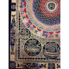 Om Mantra Mandala Large Thangka - Art Of Tibet