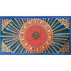 Om Mantra Mandala Large Thangka - Art Of Tibet