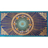 Om Mantra Mandala Large Thangka - Art Of Tibet
