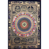 Om Mantra Mandala Large Thangka - Art Of Tibet