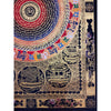 Om Mantra Mandala Large Thangka - Art Of Tibet