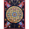 Om Mantra Mandala Thangka - Art Of Tibet