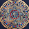 Om Mantra Mandala Thangka - Art Of Tibet