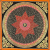 Om Mantra Mandala Thangka - Art Of Tibet